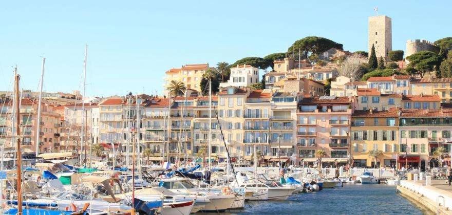 Cannes Plage 2Mn/45M2/Vue Mer/Inernet/Clim/Parking Prive Zewnętrze zdjęcie